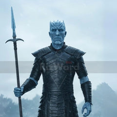 Handmade White Walker Leather Armor Suit - LARP Fantasy Armour Set - Medieval Gothic Warrior Armor - Rouge Night Commander Armour Costume