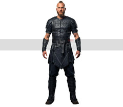 Rouge Viking Warrior Leather Armor - Ragnar Viking Tunic - Renaissance Vest for Fantasy Cosplay Costume - Medieval Jerkin Costume