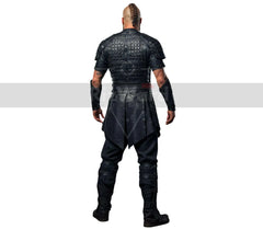 Rouge Viking Warrior Leather Armor - Ragnar Viking Tunic - Renaissance Vest for Fantasy Cosplay Costume - Medieval Jerkin Costume