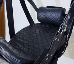 Quilted Leather Sex Swing for Couples Sex Play | Adult Sex Sling | Kinky Sex Furniture | BDSM Adult Sex Sling Hammock | Quilted Sex Swing