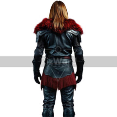 Medieval Rogue Warrior Leather Armor Set - Leather Knight Full Body Armor - Leather Viking LARP Armor Cosplay Costume - Chest Armor Kilt