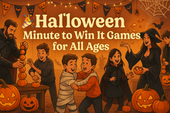 Halloween Minute to Win It Games for All Ages