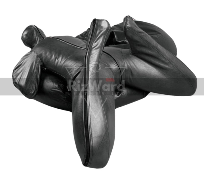 Restrictive Strict Leather Bondage Sleepsack