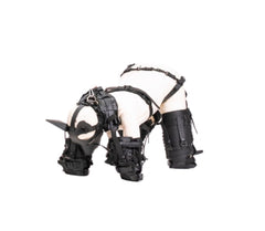 Extreme Strict Leather Pet Crawler Restraints