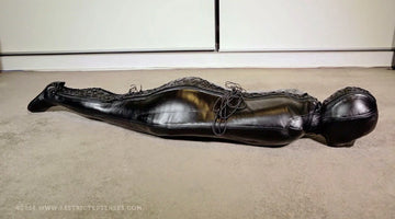 Custom Full-Encasement Leather Sleepsack with Optional Nipple Zippers