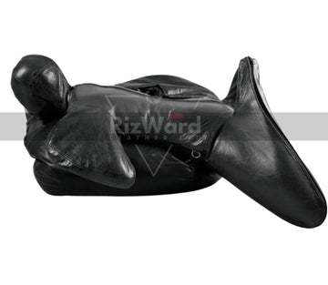 Restrictive Strict Leather Bondage Sleepsack