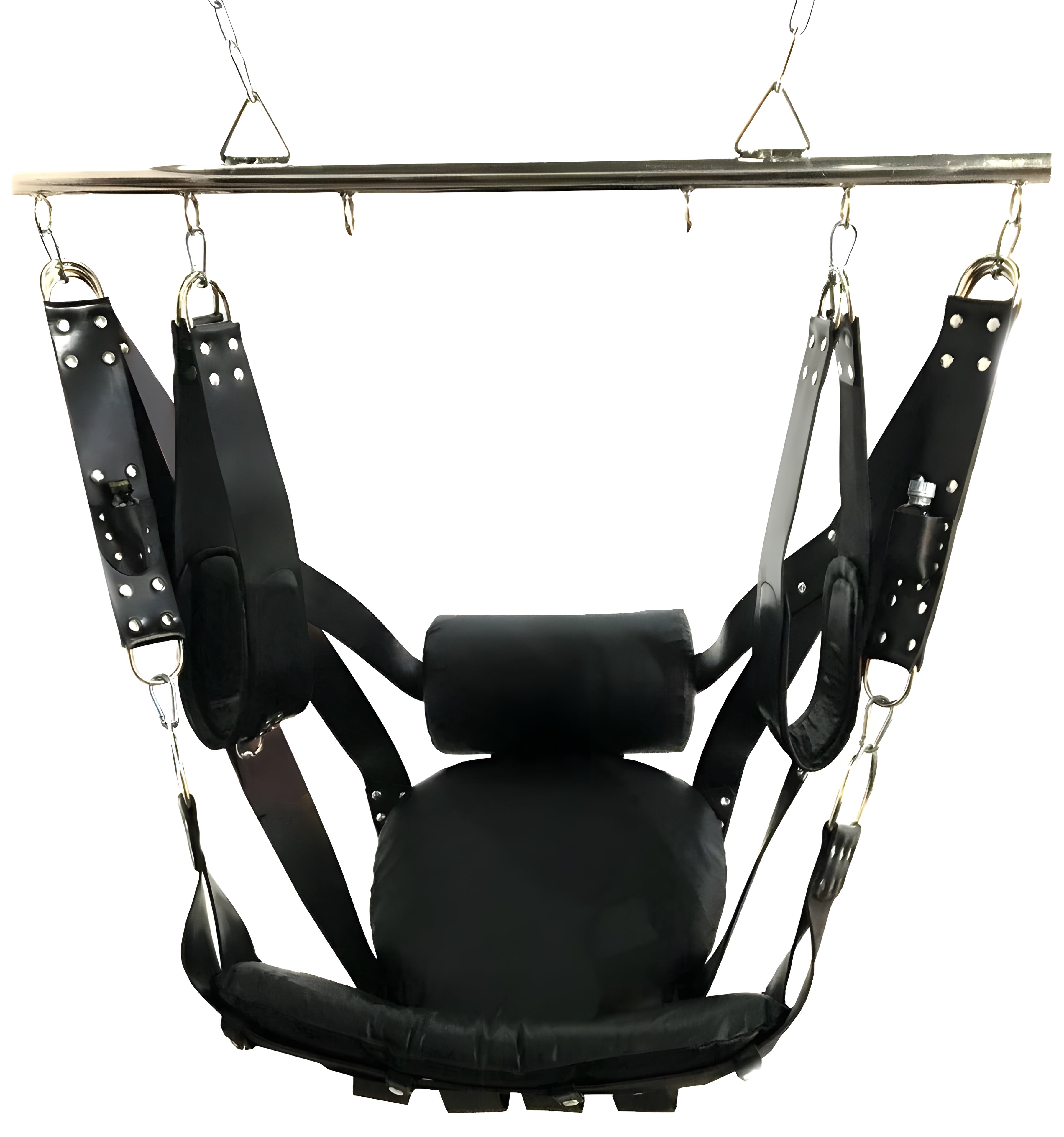 Exclusive VIP Black Leather Sex Swing