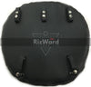 VIP Black Leather Sex Swing & Sling with Fur for Couples Sex Play | Leather Bondage Fur Sex Swing Kinky Sex Furniture | BDSM Adult Sex Sling