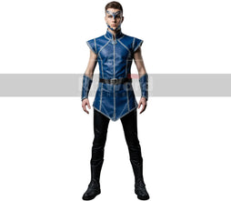 Medieval Viking Leather Jerkin with Pants Ren Faire Leather Vest Renaissance Rave Vest for Fantasy Cosplay Costume Medieval Jerkin Outfit