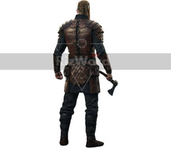 Handmade Leather Viking Armor - LARP Cosplay Warrior Armor - Medieval Rogue Warrior Costume for Cosplay - Ren Fair Leather Knight Armor