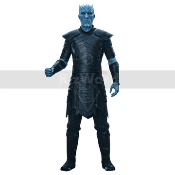 Handmade White Walker Leather Armor Suit - LARP Fantasy Armour Set - Medieval Gothic Warrior Armor - Rouge Night Commander Armour Costume