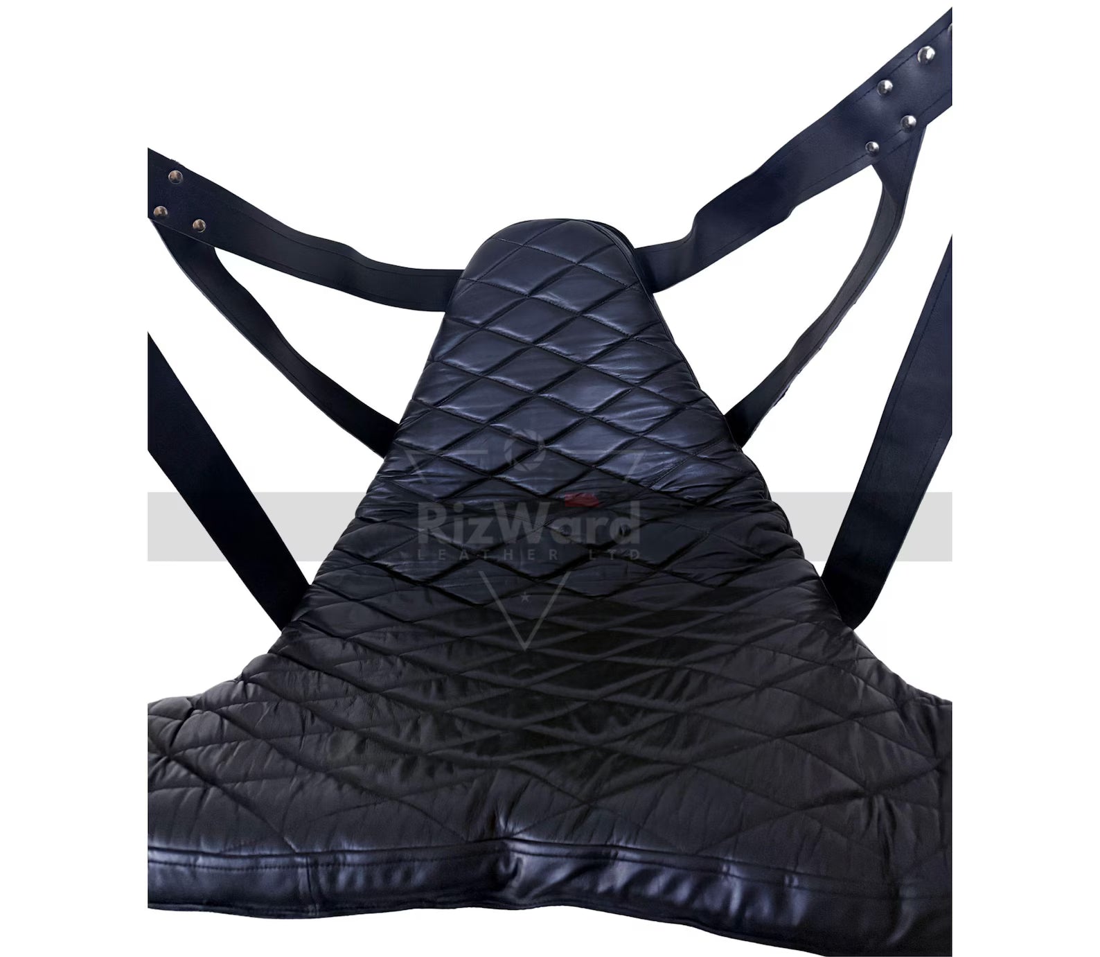 Quilted Leather Padded Sex Swing for Couples Sex Play | Adult Sex Sling | Kinky Sex Furniture | BDSM Adult Sex Sling Hammock