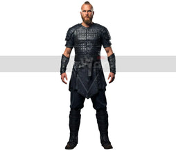 Rouge Viking Warrior Leather Armor - Ragnar Viking Tunic - Renaissance Vest for Fantasy Cosplay Costume - Medieval Jerkin Costume