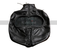 Restrictive Leather Open Chest Arms Binder | Kinky Square Arm binder | Restraints for Adult Roles Play | Fetish Leather Lacing Armbinder