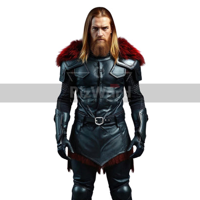 Medieval Rogue Warrior Leather Armor Set - Leather Knight Full Body Armor - Leather Viking LARP Armor Cosplay Costume - Chest Armor Kilt