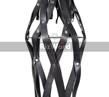 Unsuspendable Leather Cage for Total Lockdown